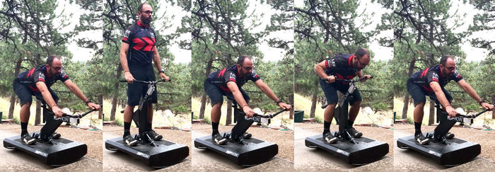 RipRow™ movement: Fours